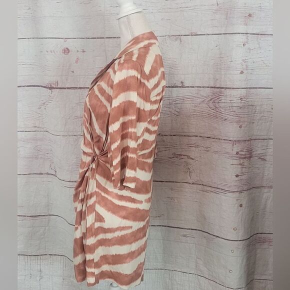 Pistola Fiona Wrap Tiger Print Dress Size XS - Picture 4 of 7